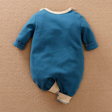 Load image into Gallery viewer, Baby & Toddler Sleepwear - (Fox Long Sleeve Romper with Bib) - Baby Mogma