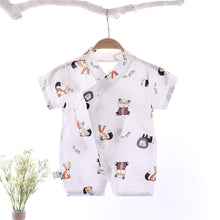 Load image into Gallery viewer, Baby One-Pieces - (Short Sleeve Sleep Romper) - Baby Mogma