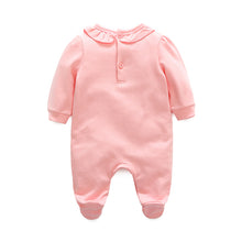 Load image into Gallery viewer, Baby & Toddler Sleepwear - (Long Sleeve Baby Girls' Rompers With Hat) - Baby Mogma