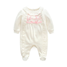 Load image into Gallery viewer, Baby & Toddler Sleepwear - (Long Sleeve Baby Girls' Rompers With Hat) - Baby Mogma