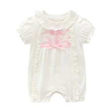 Load image into Gallery viewer, Baby One-Pieces - (Short Sleeve Girls Bodysuit) - Baby Mogma