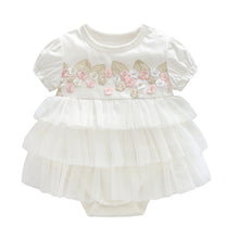 Load image into Gallery viewer, Baby & Toddler Dresses - (Short Sleeve Tutu Skirt) - Baby Mogma