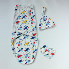 Load image into Gallery viewer, Swaddling Blankets - (Cute Cartoon Swaddle) - Baby Mogma
