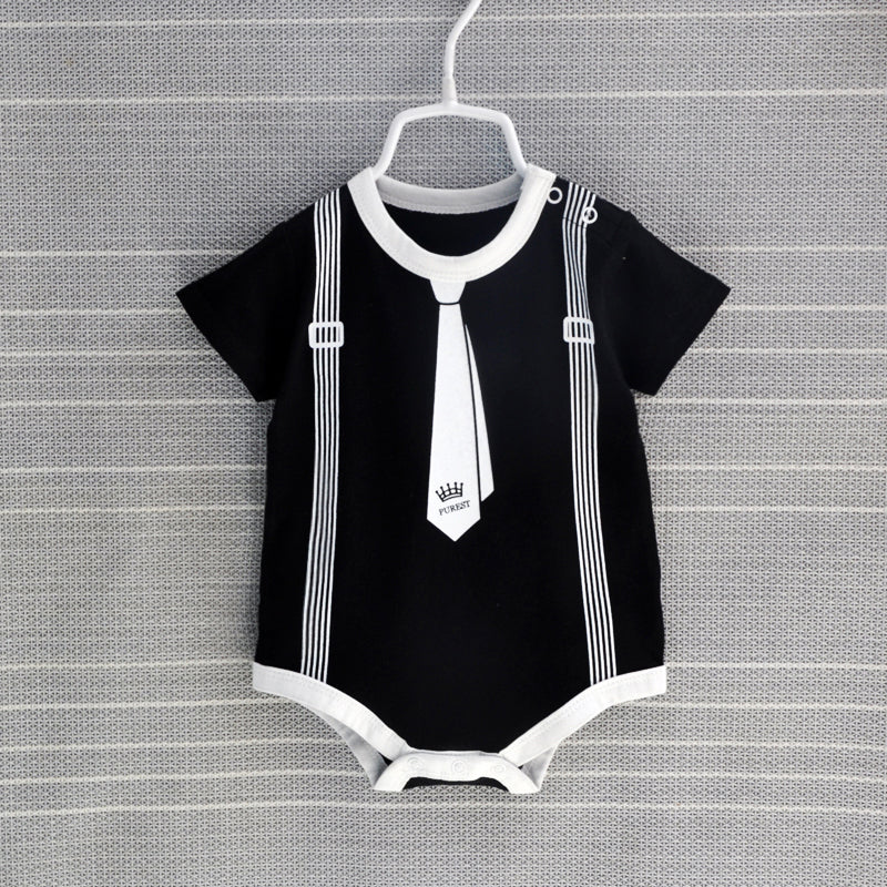 Baby One-Pieces - (Summer Short Sleeve Bodysuit) - Baby Mogma