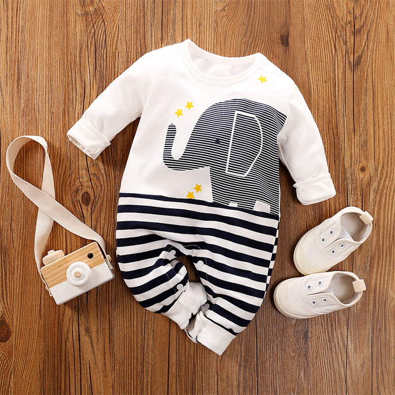 Baby & Toddler Sleepwear - (Cute Elephant Romper) - Baby Mogma