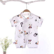 Load image into Gallery viewer, Baby One-Pieces - (Short Sleeve Sleep Romper) - Baby Mogma
