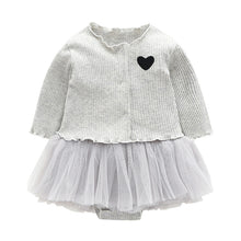 Load image into Gallery viewer, Baby &amp; Toddler Dresses - (Baby Girl Heart Shape Dress) - Baby Mogma
