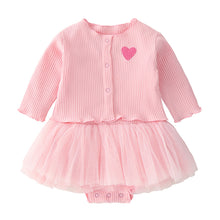 Load image into Gallery viewer, Baby &amp; Toddler Dresses - (Baby Girl Heart Shape Dress) - Baby Mogma
