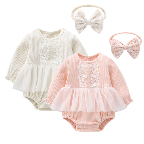Baby & Toddler Dresses - (Long Sleeve Tutu Skirt) - Baby Mogma