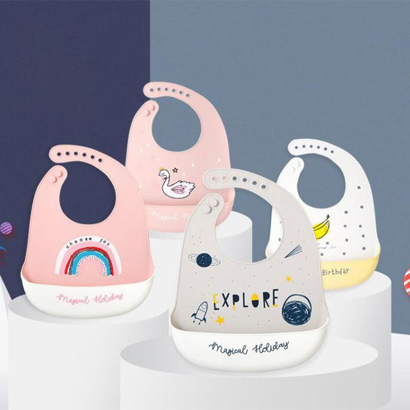 Cute Silicon Bib