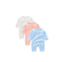 Load image into Gallery viewer, Baby &amp; Toddler Sleepwear - (Long Sleeve Plain Bodysuit) - Baby Mogma
