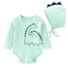 Load image into Gallery viewer, Baby One-Pieces - (Cute Dinosaur Rompers) - Baby Mogma
