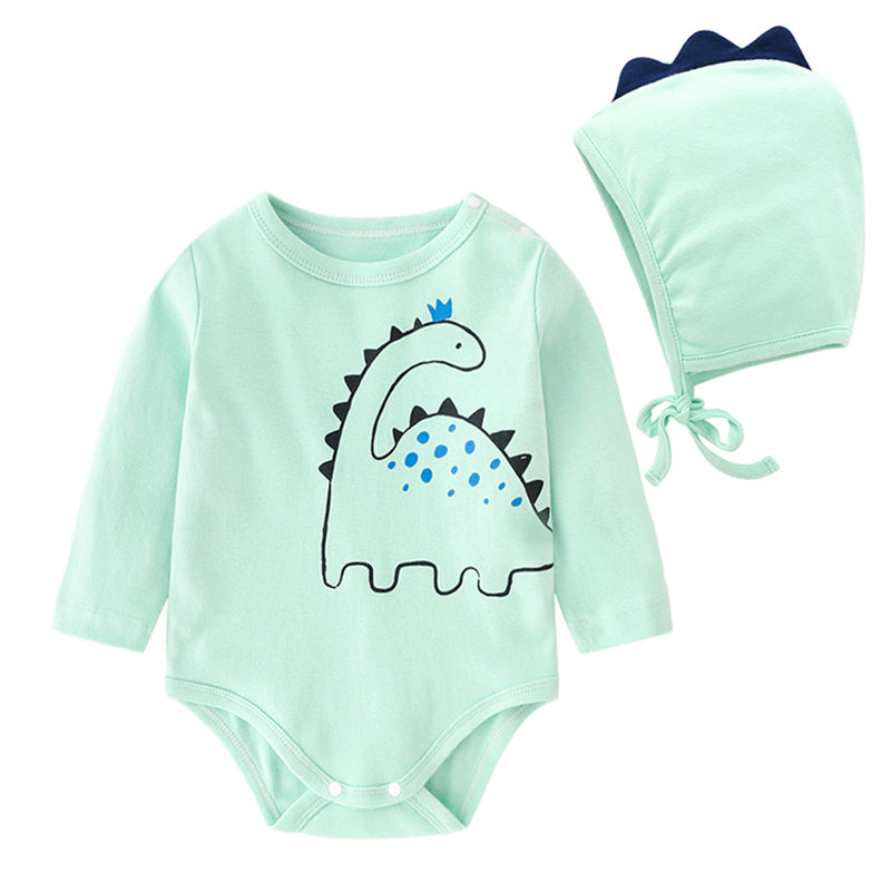 Baby One-Pieces - (Cute Dinosaur Rompers) - Baby Mogma