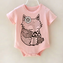 Load image into Gallery viewer, Baby One-Pieces - (Unisex Fox Bodysuit) - Baby Mogma
