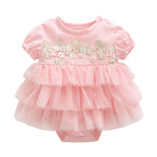 Load image into Gallery viewer, Baby &amp; Toddler Dresses - (Short Sleeve Tutu Skirt) - Baby Mogma
