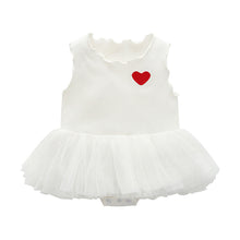 Load image into Gallery viewer, Baby &amp; Toddler Dresses - (Baby Girl Heart Shape Dress) - Baby Mogma
